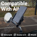 BikeXNeo Grip-X Alpha Mobile Holder | Fits Motorcycle Bicycle Scooter | With Shock Absorption Technology Mobile Holder