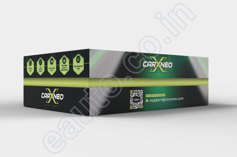 CarXNeo PantherBeam 200 Watt Powerful Car LED Bulb | Set of 2 | H4/H19 | 4300K | 2 Years Warranty LED Bulb