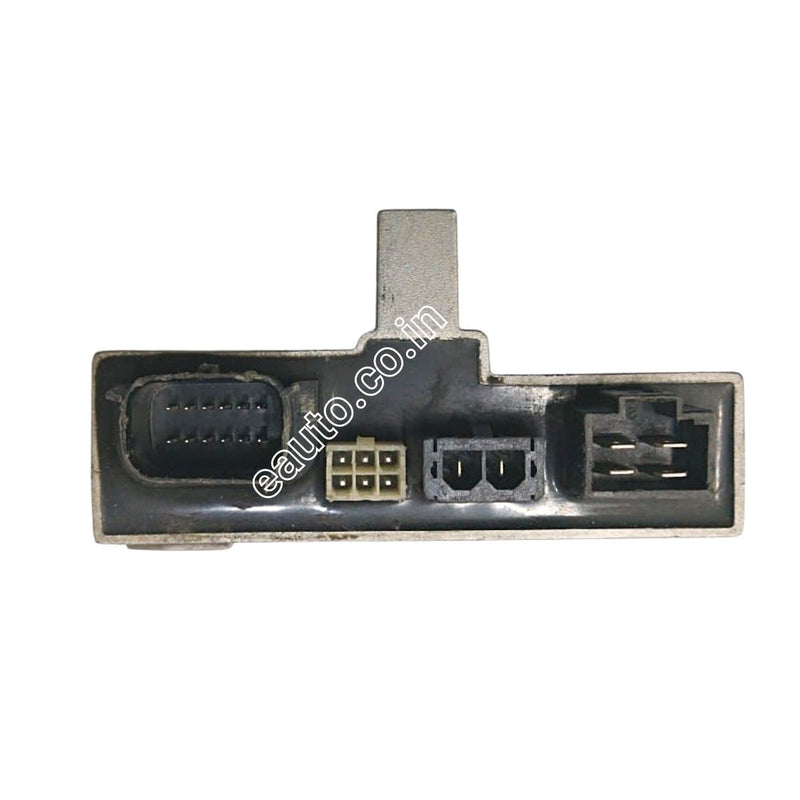 Mukut Cdi For Tvs Xl 100 | Part No-Ecm Silver Colour