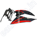 Engine Guard For Bajaj Pulsar 220 | Black & Red