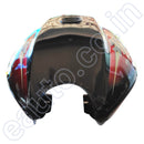 Ensons Fuel Tank For Bajaj Discover 125 ( Black Red Petrol Or Tanki)