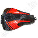 Ensons Fuel Tank For Bajaj Vikrant V15 | Black & Red Colour Petrol