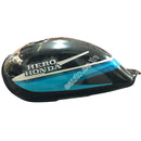 Ensons Fuel Tank For Hero Super Splendor Old Model | Black & Blue Petrol Or Tanki