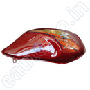 Ensons Petrol Tank For Bajaj Caliber 115 (Red/golden)