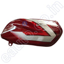 Ensons Petrol Tank For Bajaj Ct 100 (Red/silver)