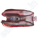 Ensons Petrol Tank For Bajaj Ct 100 (Red/silver)