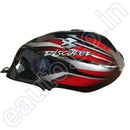 Ensons Petrol Tank For Bajaj Discover 100/ 125 New Model/ 150 (Black/red)