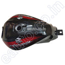 Ensons Petrol Tank For Bajaj Discover 125 New Model |150 | Black & Red