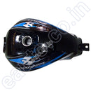 Ensons Petrol Tank For Bajaj Discover 135/ 125 Old Model (Black/blue)