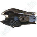 Ensons Petrol Tank For Bajaj Platina 100 (Black/grey)