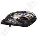 Ensons Petrol Tank For Bajaj Platina 100 New Model (Silver/grey)