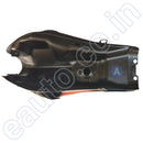 Ensons Petrol Tank For Bajaj Platina 125 (Black/grey)