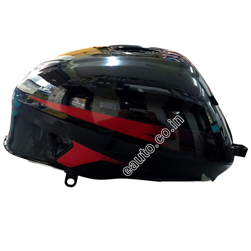 Ensons Petrol Tank For Bajaj Pulsar 150/180 Bs3 Ug6 With Monogram | Black & Red