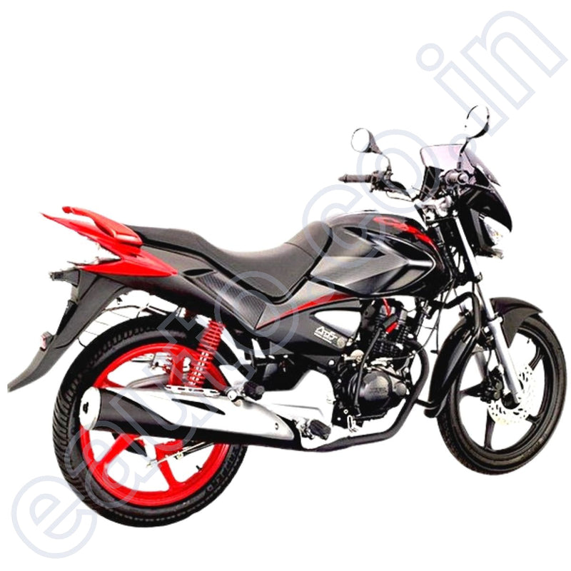 Ensons Petrol Tank For Hero Cbz Xtreme Type 2 (Black)