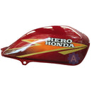 Ensons Petrol Tank For Hero Cd Dawn Deluxe (Cherry Red/orange)