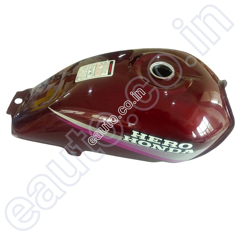 Ensons Petrol Tank For Hero Cd Dawn New Model (Wine Red)