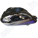 Ensons Petrol Tank For Hero Cd Deluxe New Model (Black/blue)