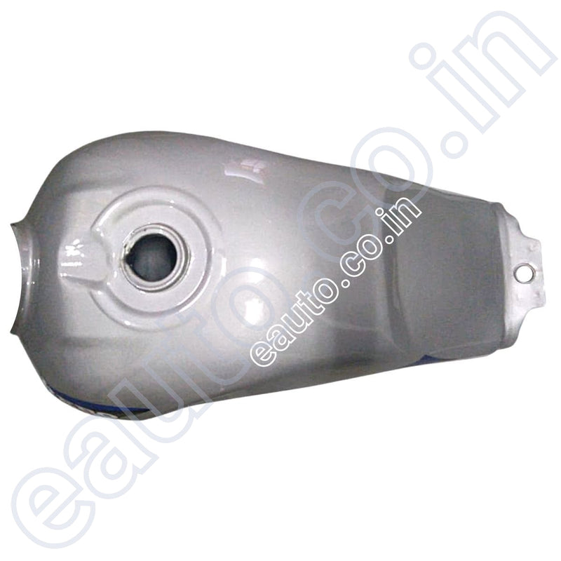 Ensons Petrol Tank For Hero Cd Deluxe New Model (Silver/blue)