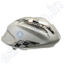 Ensons Petrol Tank For Hero Glamour Type 2 (Silver/grey & Black)