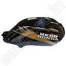 Ensons Petrol Tank For Hero Passion Old Model (Black/golden)