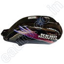 Ensons Petrol Tank For Hero Passion Old Model (Black/pink)