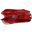 Ensons Petrol Tank For Hero Passion Plus Alloy Wheel (Sports Red/black)
