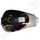 Ensons Petrol Tank For Hero Passion Plus (Black/red)