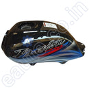 Ensons Petrol Tank For Hero Passion Pro 2016 Model (Blue/black)