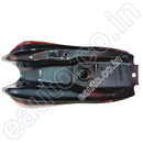 Ensons Petrol Tank For Hero Passion Pro (Black/red)