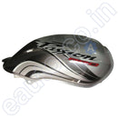 Ensons Petrol Tank For Hero Passion Pro (Silver/black)