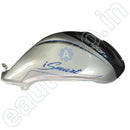 Ensons Petrol Tank For Hero Splendor Ismart (Silver/blue)