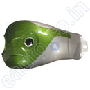 Ensons Petrol Tank For Hero Splendor Ismart (Silver/green)