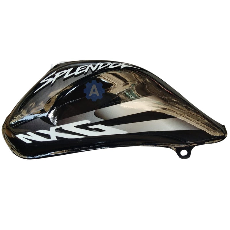 Ensons Petrol Tank For Hero Splendor Nxg (Black/silver)