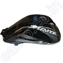 Ensons Petrol Tank For Hero Splendor Nxg (Black/silver)