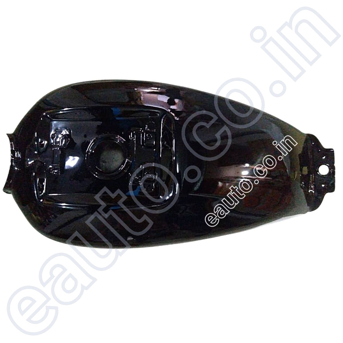 Ensons Petrol Tank for Hero Splendor Old Model (Black/Blue)