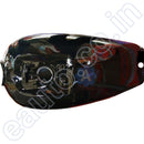 Ensons Petrol Tank For Hero Splendor Plus (Black/orange)