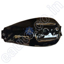 Ensons Petrol Tank For Hero Splendor Pro 2016 Bs4 (Black/grey)