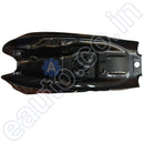 Ensons Petrol Tank For Hero Splendor Pro 2016 Bs4 (Black/grey)