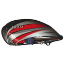 Ensons Petrol Tank For Hero Splendor Pro (Black/red)