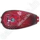 Ensons Petrol Tank For Hero Splendor Pro (Red/orange)