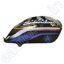 Ensons Petrol Tank For Hero Super Splendor Alloy Wheel New Model (Black/blue)