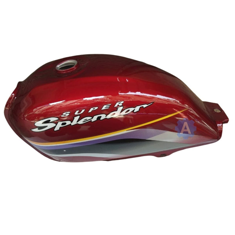 Ensons Petrol Tank For Hero Super Splendor Alloy Wheel New Model (Red)