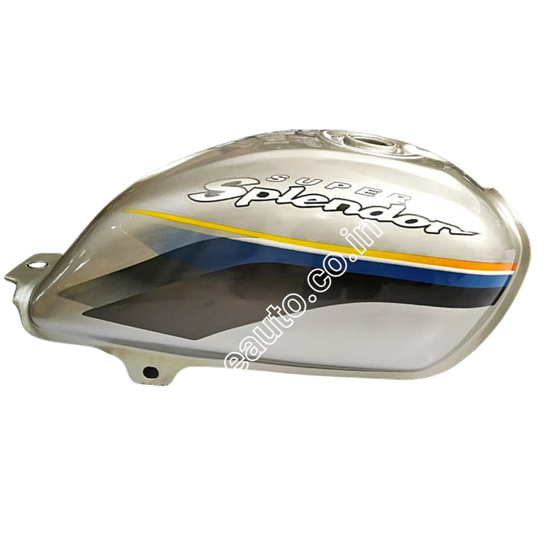 Ensons Petrol Tank For Hero Super Splendor Alloy Wheel New Model | Silver