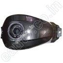 Ensons Petrol Tank For Hero Super Splendor Alloy Wheel Type 4 (Glamour Lock) (Grey/silver)