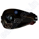 Ensons Petrol Tank For Hero Super Splendor Alloy Wheel Type 4 (Glamour Lock) (Black/blue)