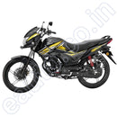 Ensons Petrol Tank For Honda Cb Shine Sp | Black With Yellow Sticker
