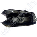 Ensons Petrol Tank For Honda Dream Neo | Black & Red