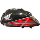 Ensons Petrol Tank For Honda Dream Yuga Type 2 | Black & Red
