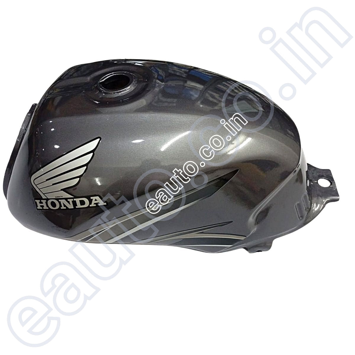 Ensons Petrol Tank for Honda Shine Type (Grey)
