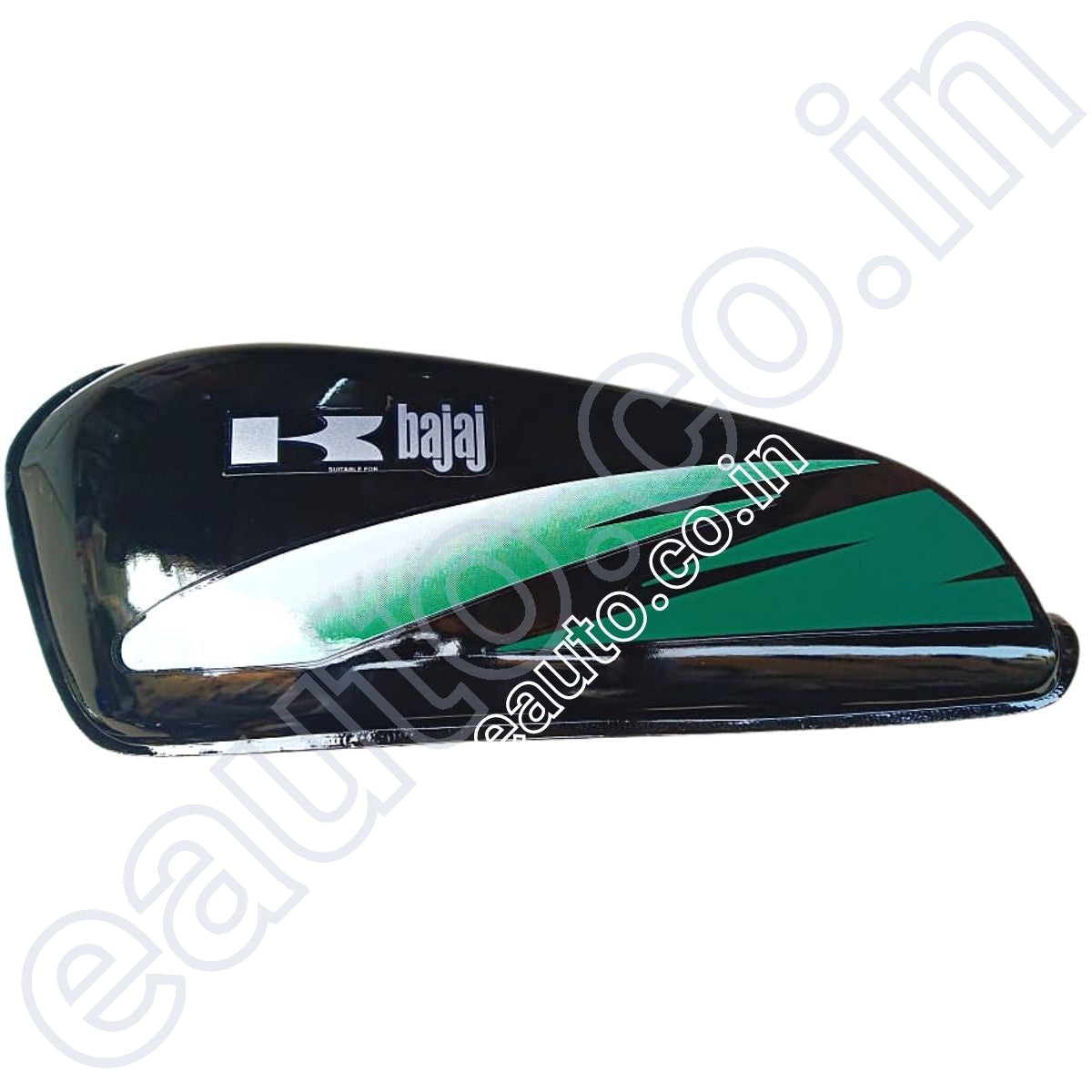 Ensons Petrol Tank for Kawasaki Bajaj 4S Champion KB4S Black